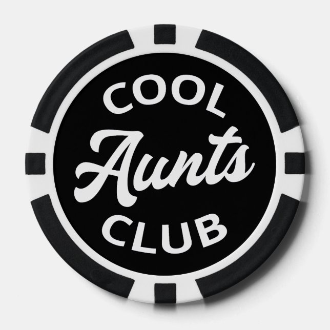 Jetons De Poker Club des Aunts cool I (Recto)