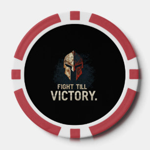 Jetons De Poker Combattre jusqu'à la victoire