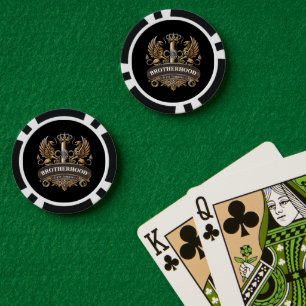 Jetons De Poker Compagnie de cigares Brotherhood 