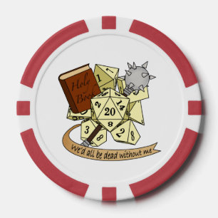 Jetons De Poker Conception de dés de classe