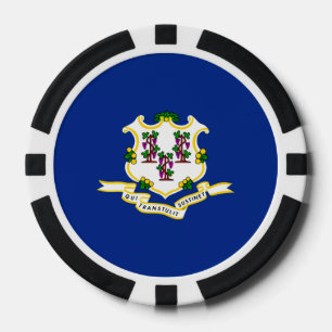 Jetons De Poker Conception de l'indicateur d'état Connecticut