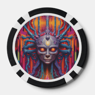 Jetons De Poker Connecté à la Nouvelle Réalité
