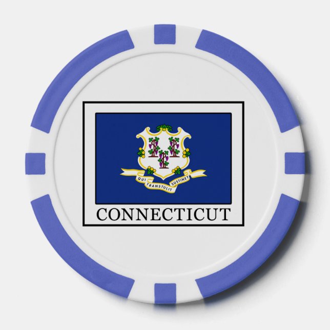 Jetons De Poker Connecticut (Recto)