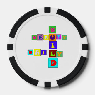 Jetons De Poker Construire la beauté quotidienne