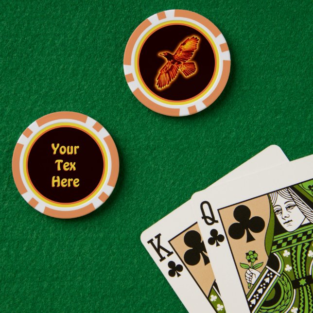 Jetons De Poker Corbeau (Table de poker (double))