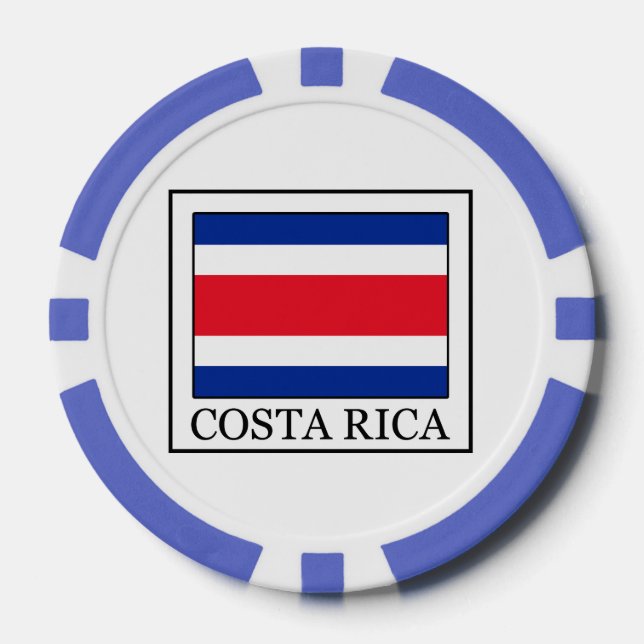 Jetons De Poker Costa Rica (Recto)
