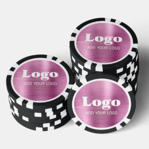 Jetons De Poker Créez votre propre logo d'entreprise de style méta