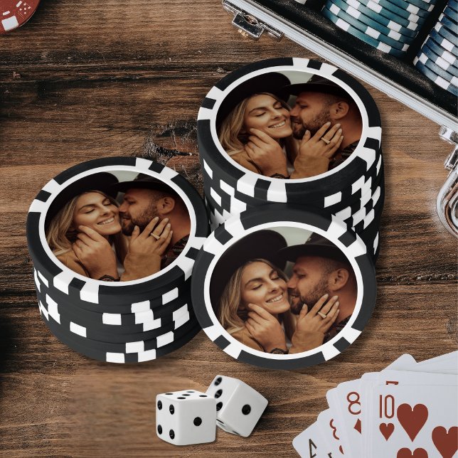 Jetons De Poker Créez votre propre photo (Create Your Own Photo Poker Chips)