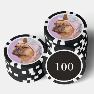 Jetons De Poker Créez Votre Propre Photo de Animal de Compagnie Pe