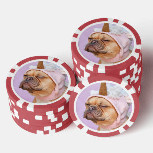 Jetons De Poker Créez Votre Propre Photo de Animal de Compagnie Pe