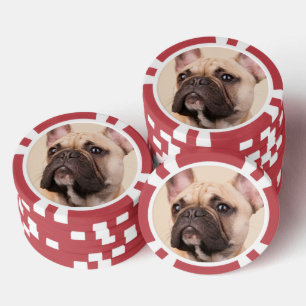 Jetons De Poker Créez Votre Propre Photo de Compagnon à Quatre Pat