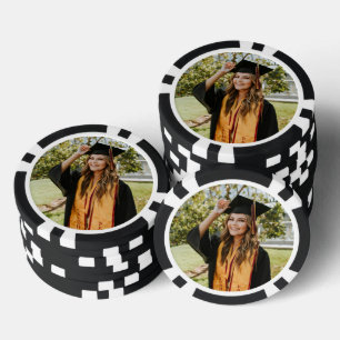 Jetons De Poker Créez Votre Propre Photo De Diplômé Personnalisée