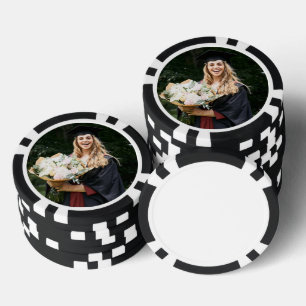 Jetons De Poker Créez Votre Propre Photo De Diplômé Personnalisée