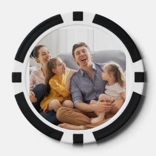 Jetons De Poker Créez votre propre photo de famille personnalisée