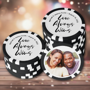 Jetons De Poker Créez Votre Propre Photo De Mariage