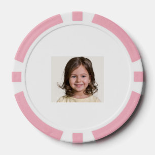 Jetons De Poker Créez votre propre photo d'enfant personnalisée