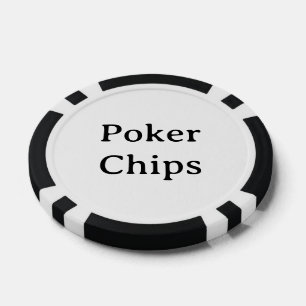 Jetons De Poker Créez Votre Propre Simple Personnalisé