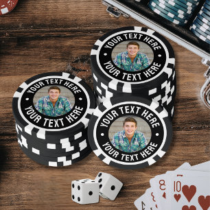 Jetons De Poker Créez votre propre souvenir photo