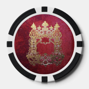 Jetons De Poker Crimson à l'encre tombée