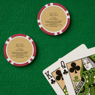Jetons De Poker Cute Boho Baby shower Sexe Neutre, Personnalisable