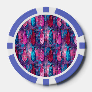 Jetons De Poker Daddy's Ties Poker Chips Set of 10