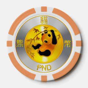 Jetons de poker de Pandacoin PND