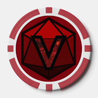 Jetons De Poker DEADLANDS - Red Team Poker Chip