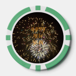 Jetons De Poker Décoration / Favor pour la fête du Nouvel An - Feu