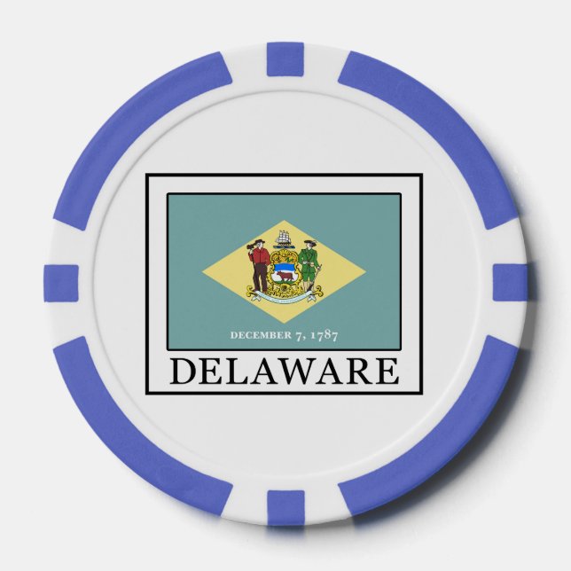 Jetons De Poker Delaware (Recto)