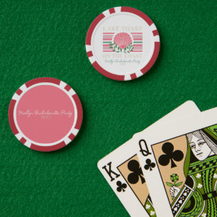 Jetons De Poker Dernière Toast sur la Côte – Enterrement de Vie de