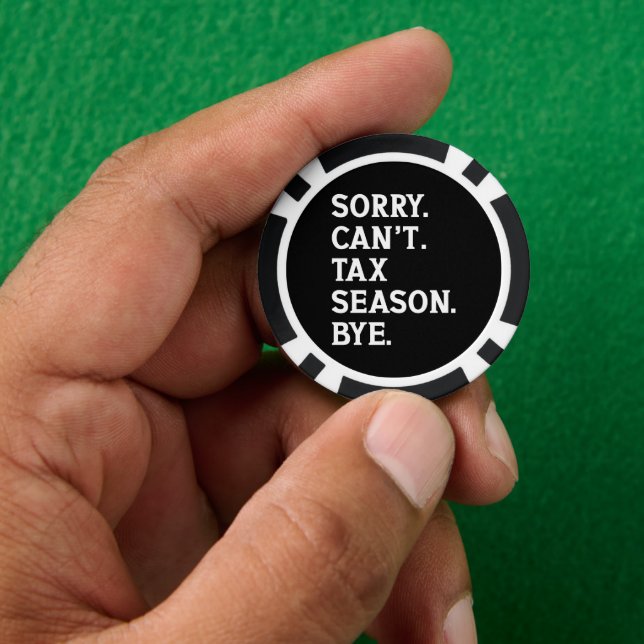 Jetons De Poker Désolé, impossible de dire au revoir à la saison f (main)