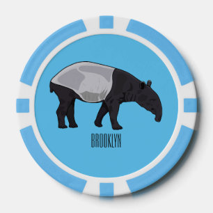 Jetons De Poker Dessin sur Tapir