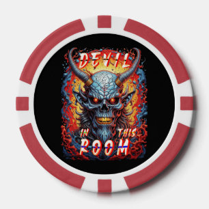 Jetons De Poker Diable dans cette salle