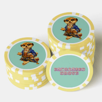Jetons De Poker diplomate suricate