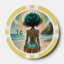 Dollz par : Svace 03 1¢ Poker Chip