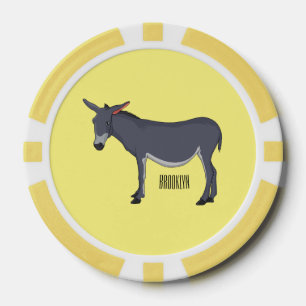 Jetons De Poker Donkey cartoon