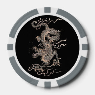 Jetons De Poker Dragon chinois