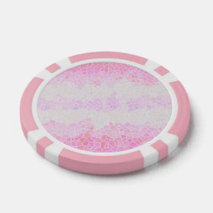 Jetons De Poker Drapeau de fierté Pomosexuel Abstrait Bohème Mosaï
