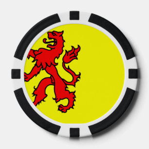 Jetons De Poker Drapeau de Hollande du Sud