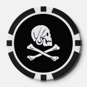 Jetons De Poker Drapeau Pirate de Henry Every
