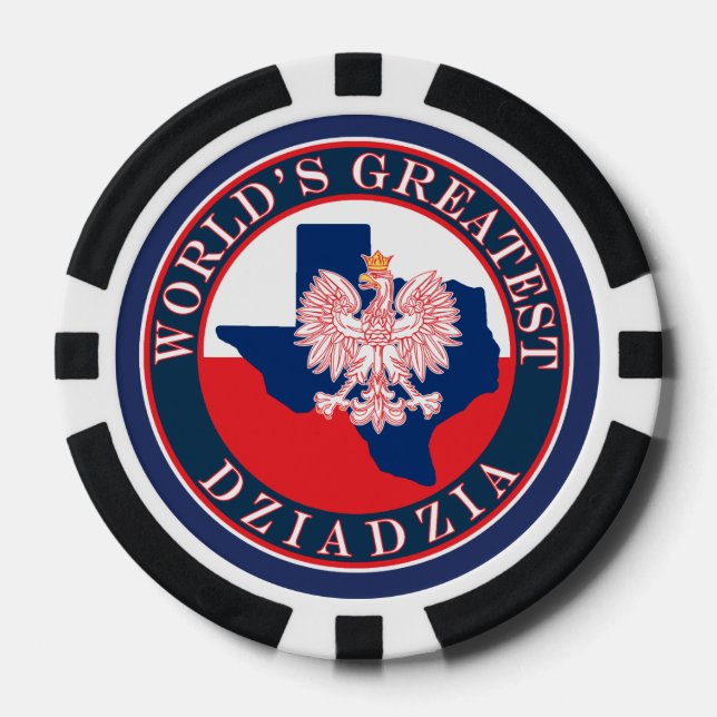 Jetons De Poker Dziadzia la plus grande du monde (Recto)