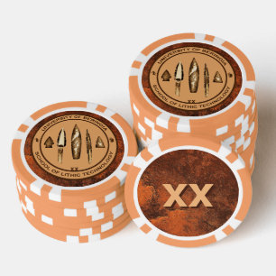 Jetons De Poker Ecole de Technologie Lithique de Beringia