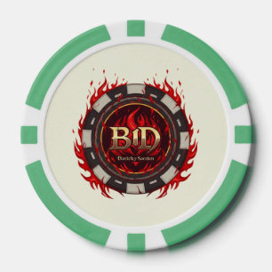 Jetons De Poker Ember edg : Esports Poker Chip Designs de la BD