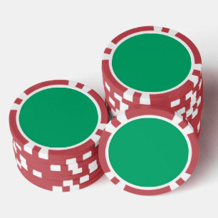 Jetons De Poker Émeraude Green Custom Poker Chip