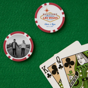 Jetons De Poker Enseigne de bienvenue Las Vegas Cadeau Favori Jeto