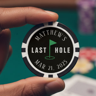 Jetons De Poker Enterrement de vie de garçon au golf dernier trou
