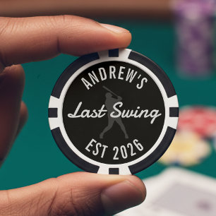 Jetons De Poker Enterrement de vie de garçon de baseball Dernier t