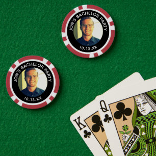 Jetons De Poker Enterrement de vie de garçon Photo Casino