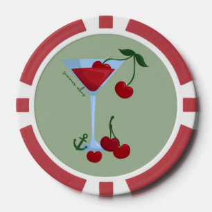 Jetons De Poker Été Vibes Cerise