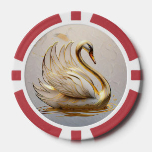 Jetons De Poker "Evasion pacifique du chaos"